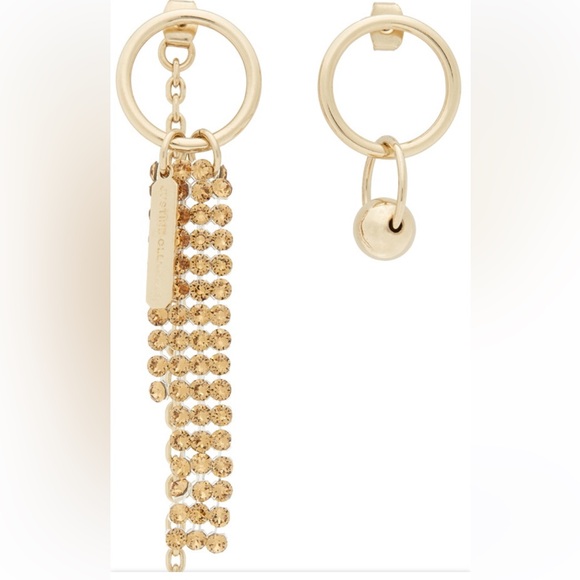 Justine Clenquet Accessories - NWT Justine Clenquet Gold & Yellow Jess Earrings-XMAS sale🥳 Price dropped